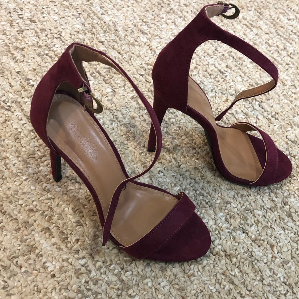 Burgundy Heels